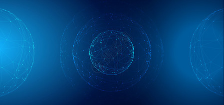 藍(lán)色科技背景